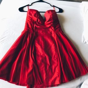 ASOS strapless skater dress size M